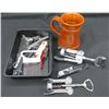Image 1 : Barware Lot Corkscrews, Bottle Openers, Bottle Toppers & More