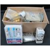 Image 1 : Mixed Lot Of Garage Items Light Switches, Base Sockets & More
