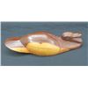 Image 2 : Hand Carved Wooden Mallard two Tone Duck 13" Long