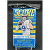 Image 1 : 2022 Score NFL 60 Card Hanger Pack Factory Sealed