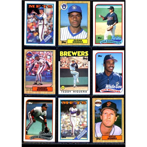 Lot of 18 Various Vintage Baseball Cards Various Players & Teams
