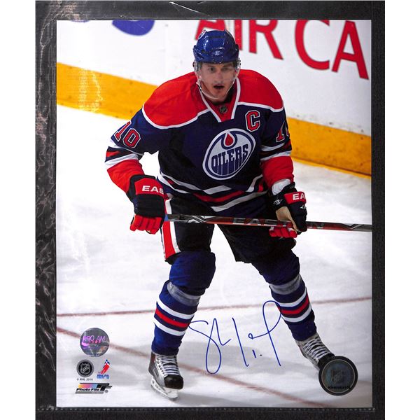 Shawn Horcoff Edmonton Oilers Autographed 8x10 Photo With Pro AM COA