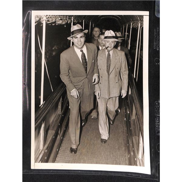 Max Schmeling Black & White Original Photo 6x9