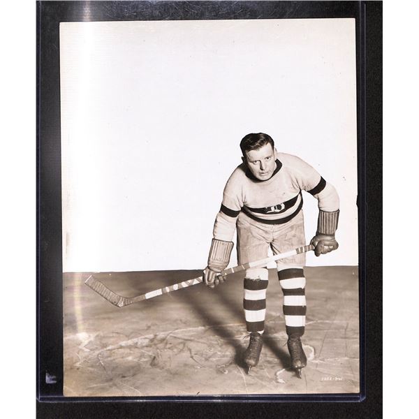 Vintage Original Duke Keats Detroit Red Wings 8x10 Black & White Photo