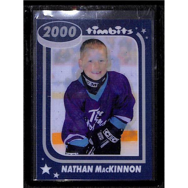 2024-25 Upper Deck Tim Hortons Timbits to NHL #2000 Nathan MacKinnon BV $80