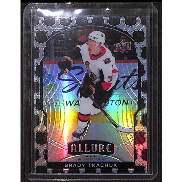 2020-21 Upper Deck Allure 2005 Shield #28 Brady Tkachuk