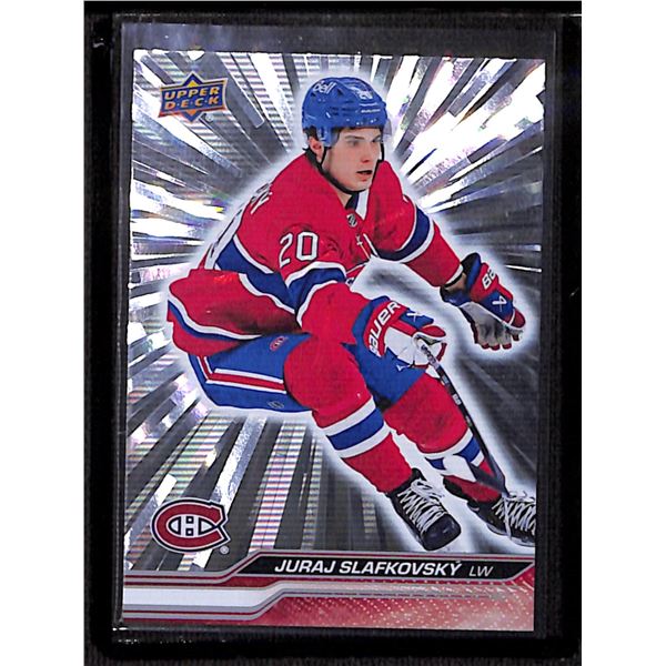 2023-24 Upper Deck Outburst Silver #99 Juraj Slafkovsky