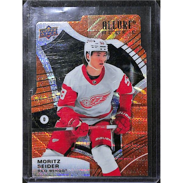 2021-22 Upper Deck Allure Orange Slice #130 Moritz Seider BV $30