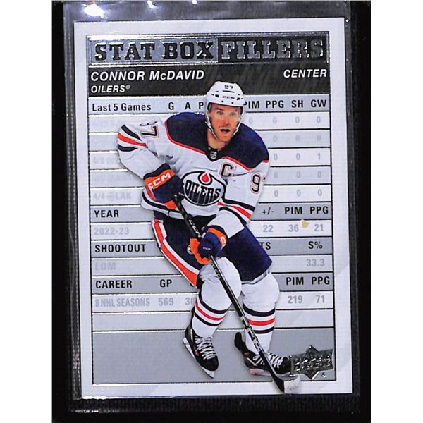 2023-24 Upper Deck Stat Box Fillers #SB21 Connor McDavid