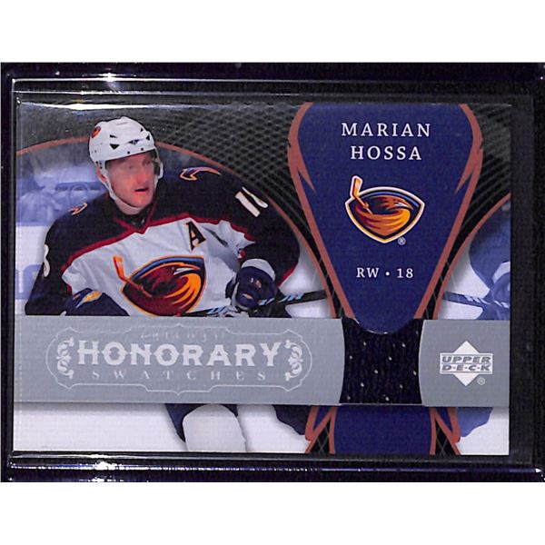 2007-08 Upper Deck Trilogy Honorary Swatches #HSMH Marian Hossa