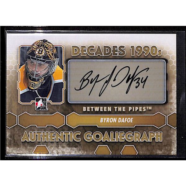2013-14 Between the Pipes Autographs #ABD Byron Dafoe