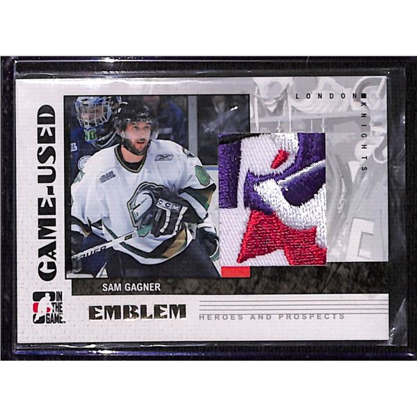 2007-08 ITG Heroes and Prospects Emblems #GUE10 Sam Gagner BV $40