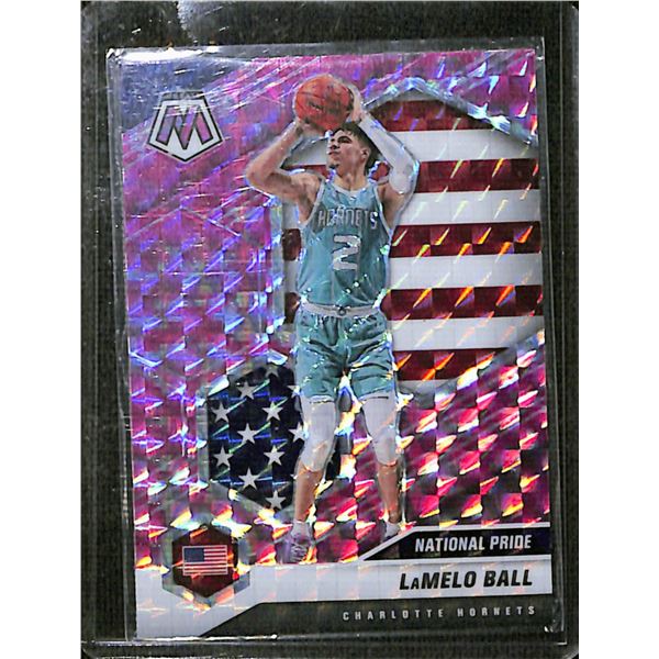 2020-21 Panini Mosaic Mosaic Camo Pink #257 LaMelo Ball BV $30