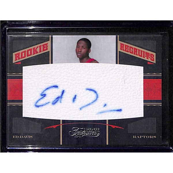 2010-11 Timeless Treasures #113 Ed Davis AU 275/298 RC