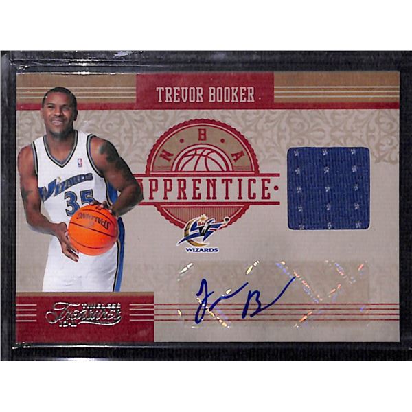 2010-11 Timeless Treasures NBA Apprentice Materials Signatures #22 Trevor Booker 12/50