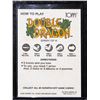 Image 2 : 1989 Nintendo Scratch Off Card Double Dragon Screen 7 Card Not Scratched