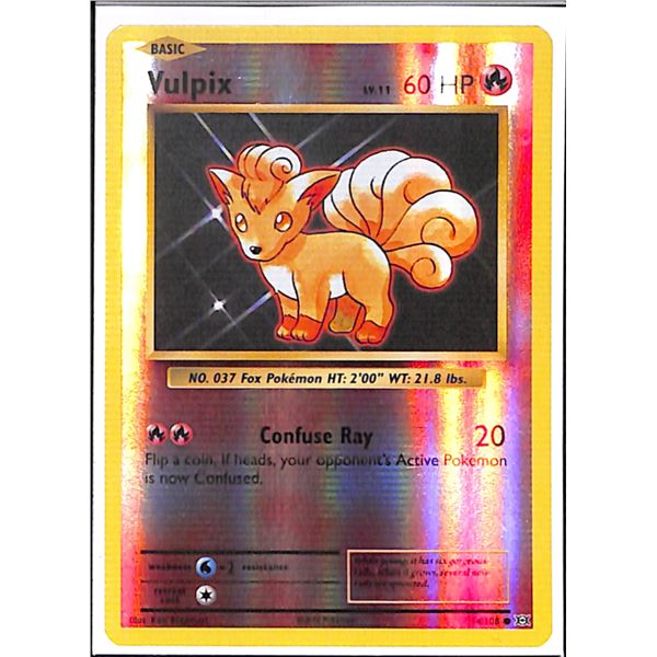 Pokemon Vulpix - 14/108 - Reverse Holo Evolutions