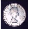 Image 2 : 1956 Canadian Silver 10 Cent Coin