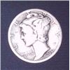 Image 1 : 1927 USA Silver 10 Cent Coin