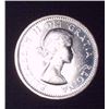 Image 2 : 1964 Canadian Silver 10 Cent Coin
