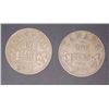Image 1 : 2x Canadian Pennies 1933