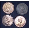 Image 2 : 4x Canadian Pennies 1960