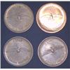 Image 1 : 4x Canadian Pennies 1967