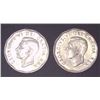 Image 2 : 2x Canadian Nickels 1948