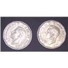 Image 2 : 2x Canadian Nickels 1946