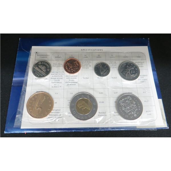 Royal Canadian Mint 1999 Uncirculated Proof-Like 7 Coin Collector Set