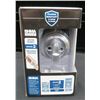 Image 2 : New Weiser Grade 2 Satin Chrome Round Deadbolt Lock Retails $45