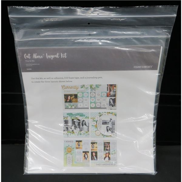 Close to My Heart Cut Above Layout Kit Z4166