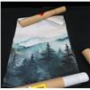 Image 3 : New Lot Of 9 Wall Canvas Prints 12x16 Trees/Scenery/Wine Bottles