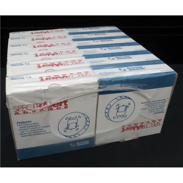 12 New System Sensor BBSW-2 Wall Back Box Skirts