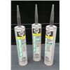 Image 1 : 3 New Black DAP Polyurethane Construction Adhesive Sealant