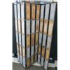 Image 3 : Tin Rustic Look 3 Panel Room Divider 69" Tall