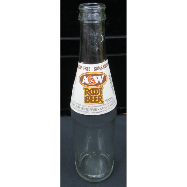 Vintage A&W Root Beer 300ml Collector Bottle
