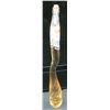 Image 2 : Vintage Pepsi Cola Stretched Art Glass 18" Long Collector Bottle