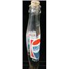 Image 3 : Vintage Pepsi Cola Stretched Art Glass 18" Long Collector Bottle