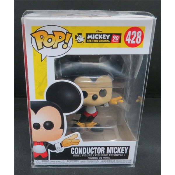 New Funko Pop Disney Mickey Mouse Conductor Mickey #428
