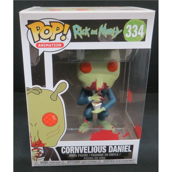 New Funko Pop Rick & Morty Cornvelious Daniel #334