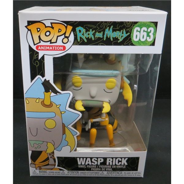 New Funko Pop Rick & Morty Wasp Rick #663