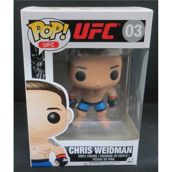 New Funko Pop UFC Chris Weidman #03 BV $40