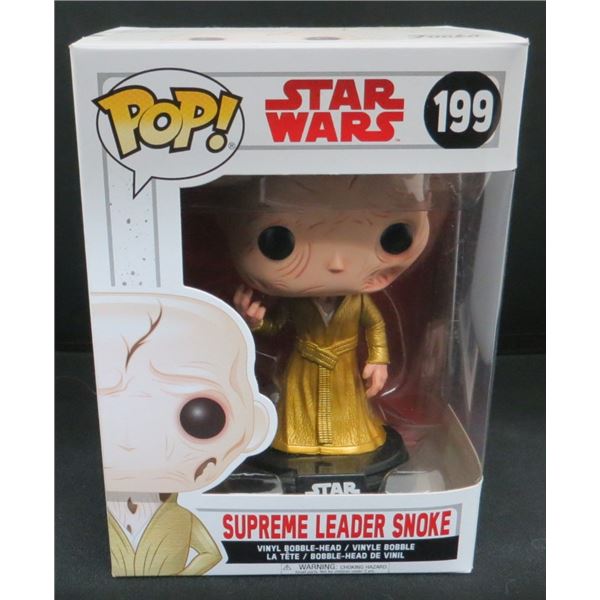 New Funko Pop star Wars Supreme Leader Snoke #199