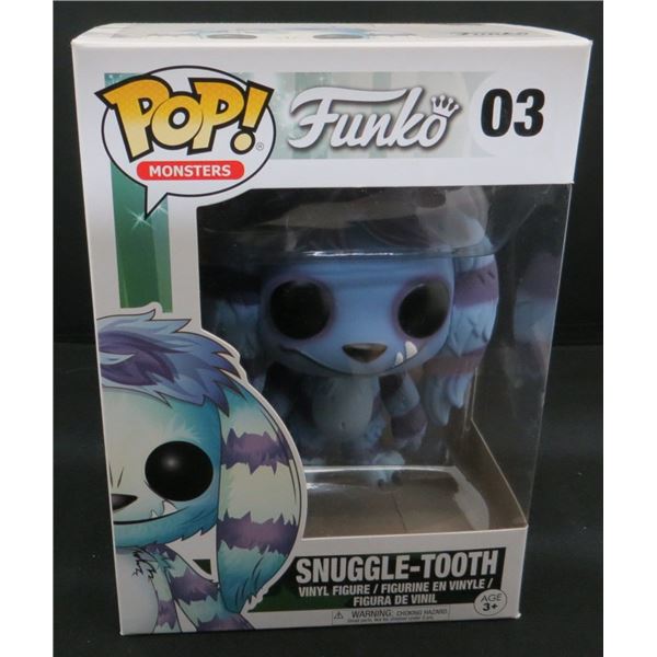 New Funko Pop Monsters Snuggle-Tooth #03 BV $30