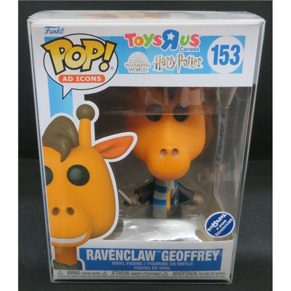 New Funko Pop Toys R Us Harry Potter Ravenclaw Geoffrey #153 BV $30