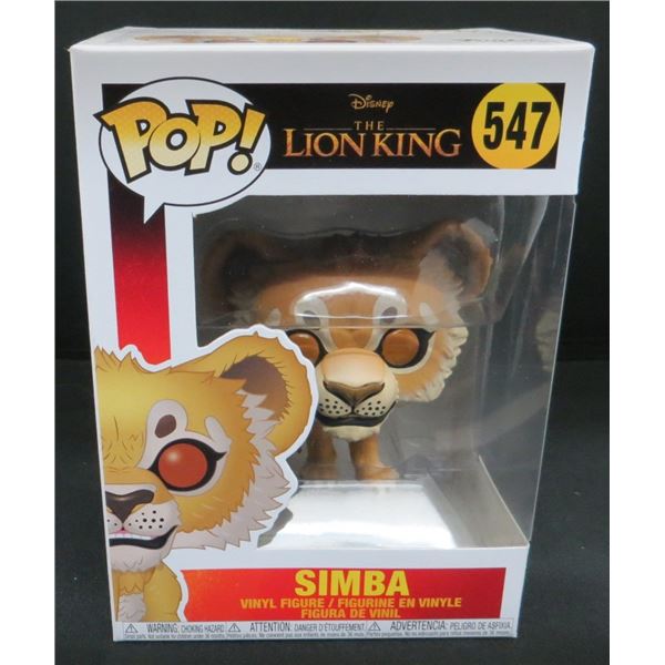 New Funko Pop Disney Lion King Simba #547