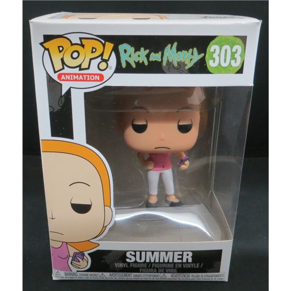 New Funko Pop Rick & Morty Summer #303