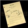 Image 2 : NCIS (TV) - Cast Autographed Script & Real N.C.I.S. Coin - 58-9