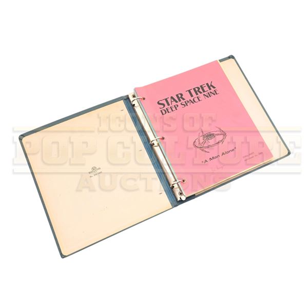 Star Trek: Deep Space Nine (TV) -  Prop Master's (Joe Longo) Production Used Script - 58-